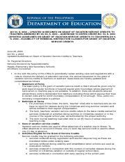 vsc meaning in deped|June 24, 2003 DO 53, s. 2003 .